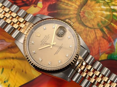 Rolex Oyster Perpetual Datejust Automatic 18K Gold 